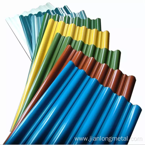 0.45mm Corrugated Steel Sheet Metal Roof Panel